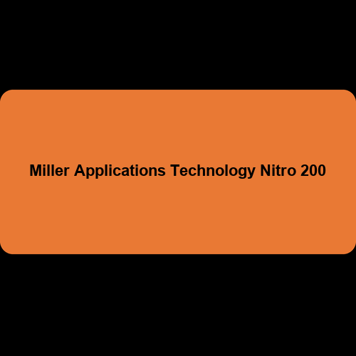 Miller Applications Technology Nitro 200